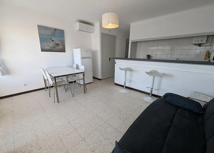 Apartmán Agreable T2 Pour 5 Pers, 1er Etage, Climatise, Parking Securise - Fr-1-797-6 *